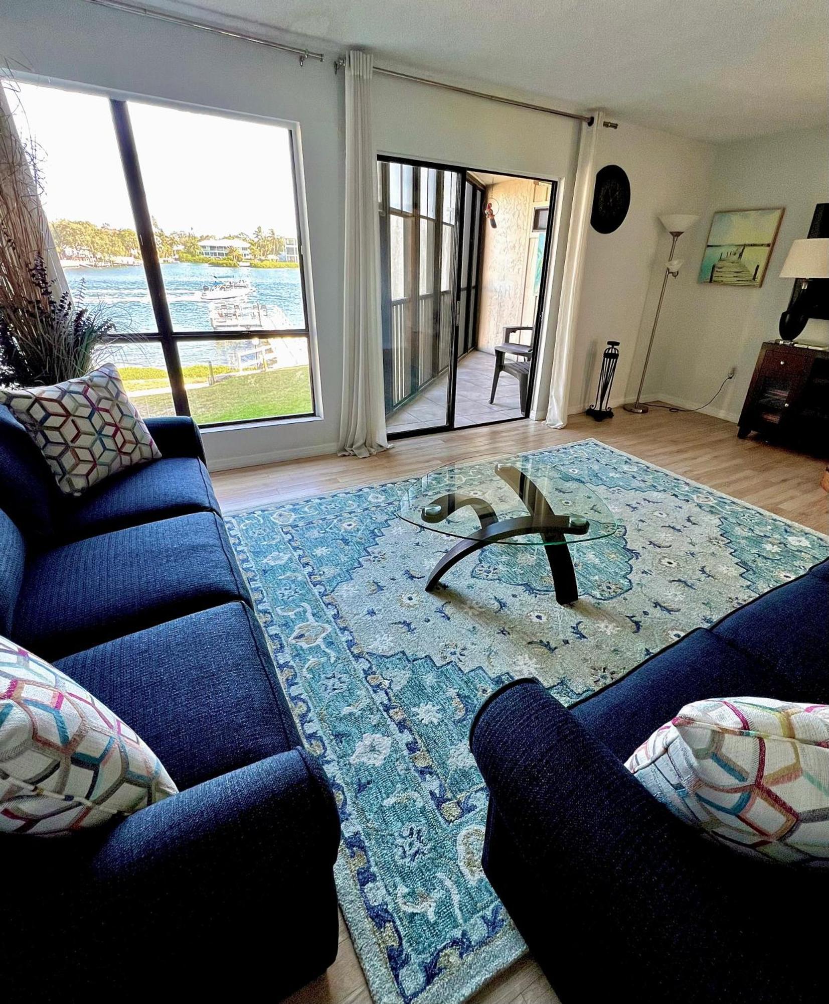 Luxury Waterfront Views - Heated Pool - 1400Sf Duplex - Minutes To The Beach Сиеста-Ки Экстерьер фото